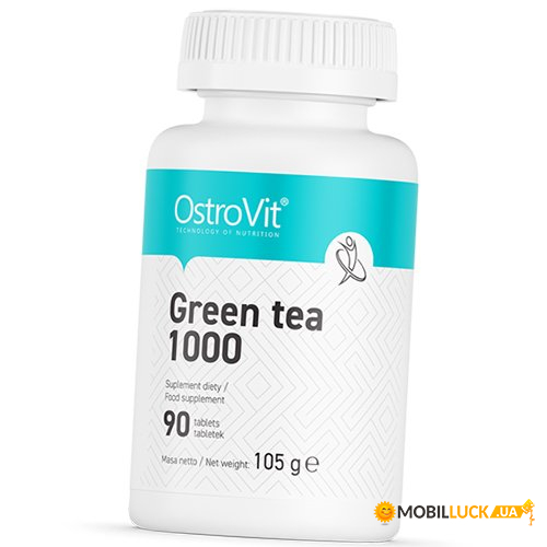   1000, GREEN TEA 1000, OstroVit, 90 