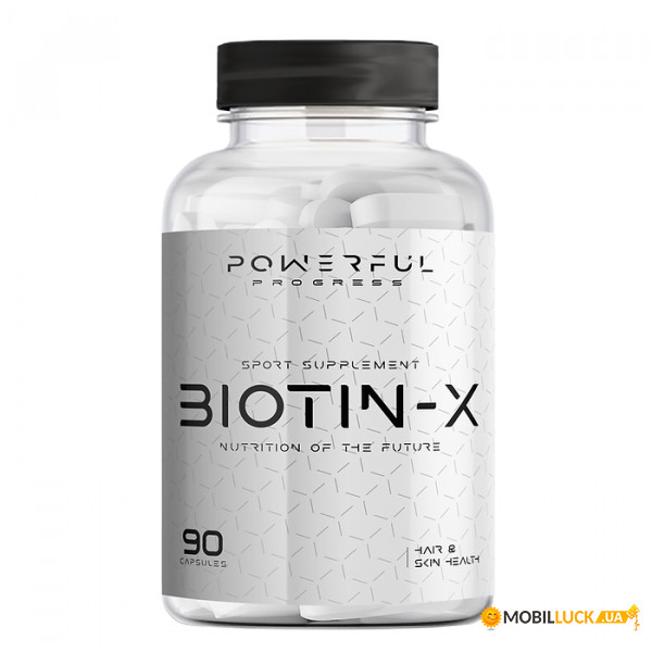  Powerful Progress Biotin-X 5000 mcg 90  