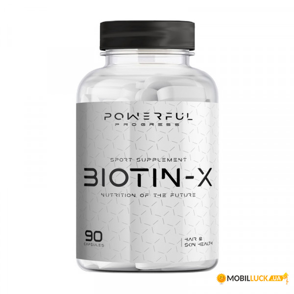  Powerful Progress Biotin-X 90 caps