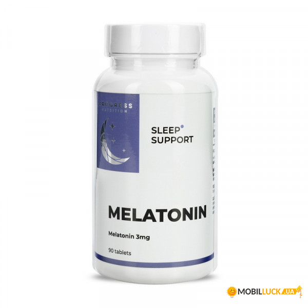  Progress Nutrition Melatonin 3 mg 90 tab