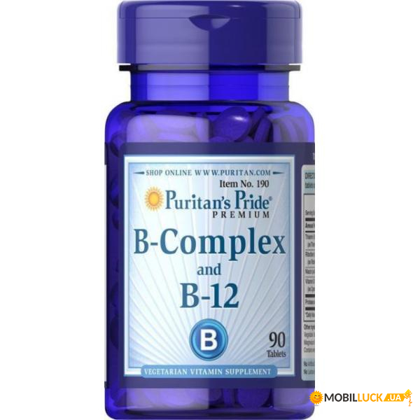 ³   Puritans Pride B-Complex B-12 90  (100-42-4526046-20)