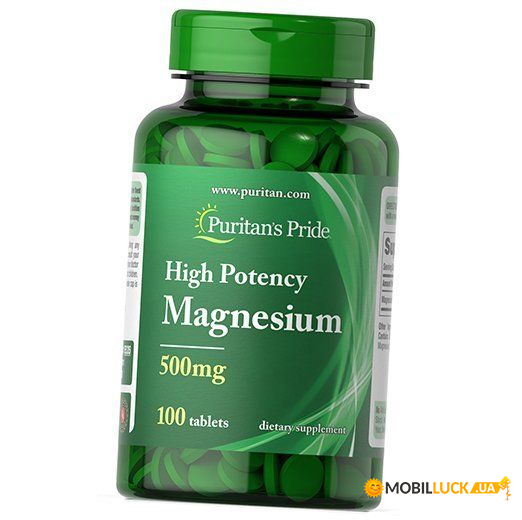   Puritans Pride Magnesium 500 250 (36367112)