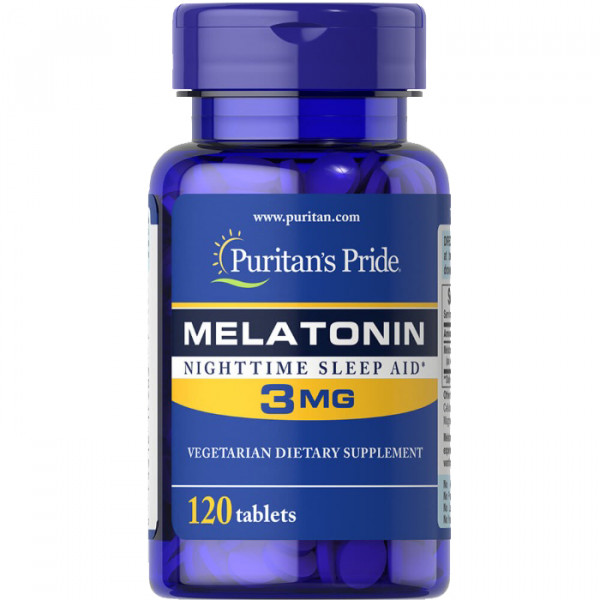  Puritan's Pride Melatonin 3 mg 120 