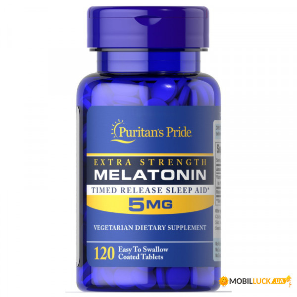 ³   Puritans Pride Melatonin 5 mg 120 