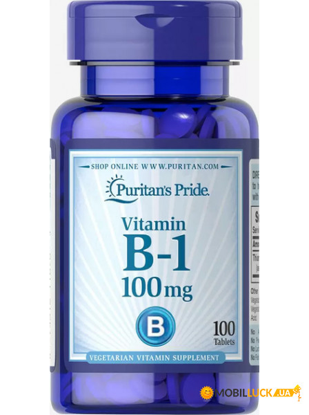 ³ 1 Puritans Pride (Vitamin B-1) 100  100  (PTP-11670)