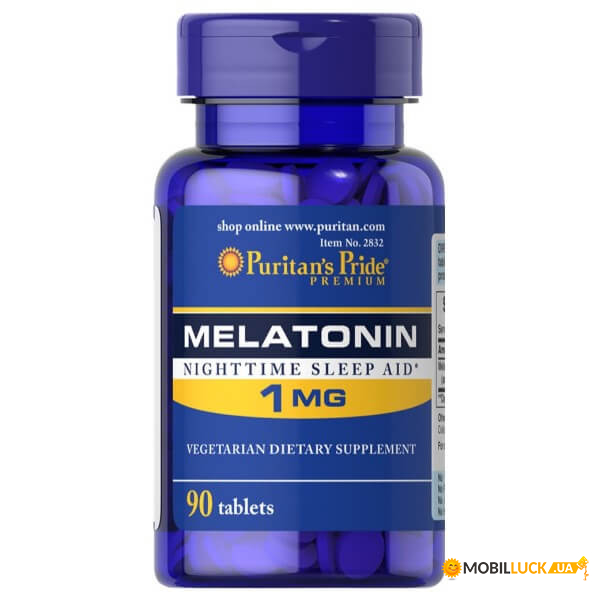 , Melatonin, Puritans Pride, 1 , 90 