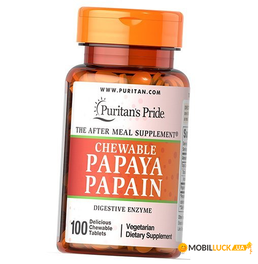 ³ Puritan's Pride Papaya Papain 100  (69367001)