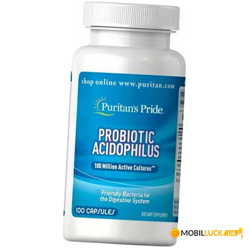   Puritans Pride Probiotic Acidophilus 250 (69367008)