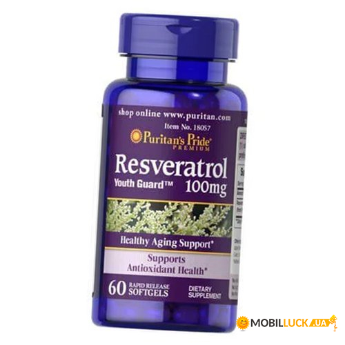  Puritans Pride Resveratrol 100 30 (70367021)