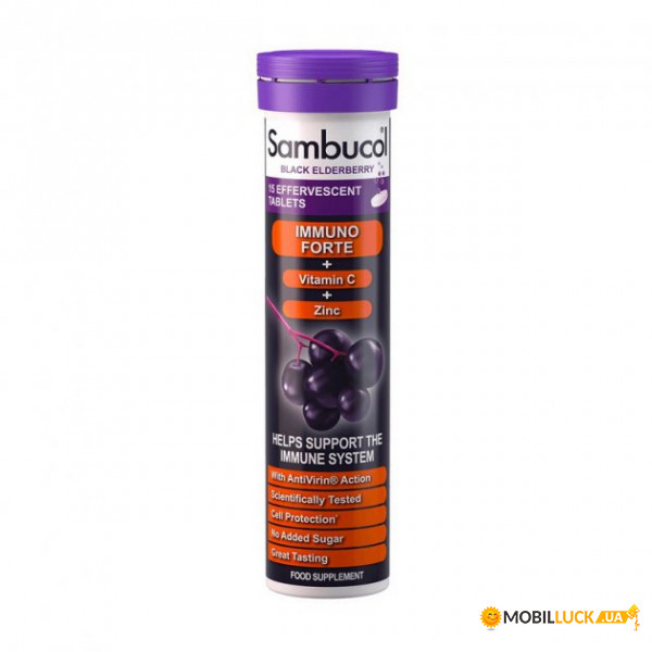  Sambucol Immuno Forte Effervescent 15 tab