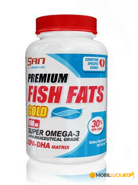 ³ SAN Premium Fish Fats Gold 120 