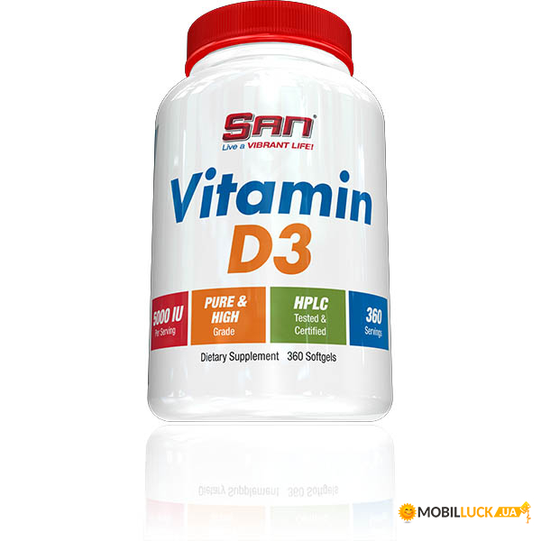 ³ SAN Vitamin D3 5000IU 360 