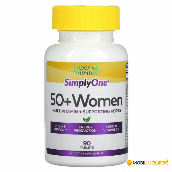   50+, Super Nutrition, 90 