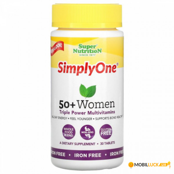      50+ Super Nutrition (50+ Women Triple Power Multivitamins) 30 