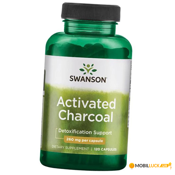   Swanson Activated Charcoal 120 (72280047)