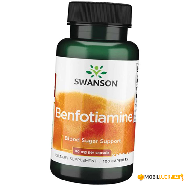  Swanson Benfotiamine 80 120 (72280043)