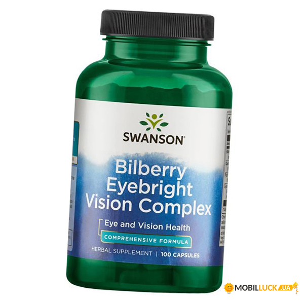      Swanson Bilberry Eyebright Vision Complex 100 (71280056)