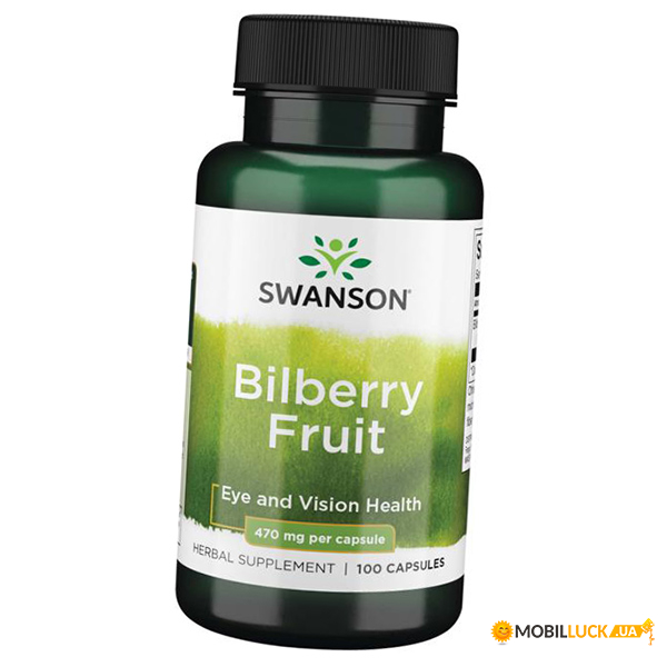   Swanson Bilberry Fruit 470 100 (71280078)