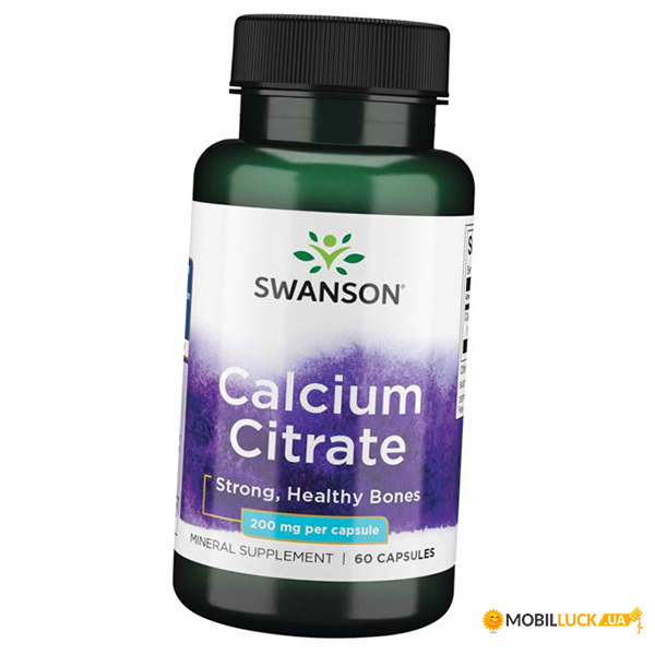   Swanson Calcium Citrate 200 60 (36280085)