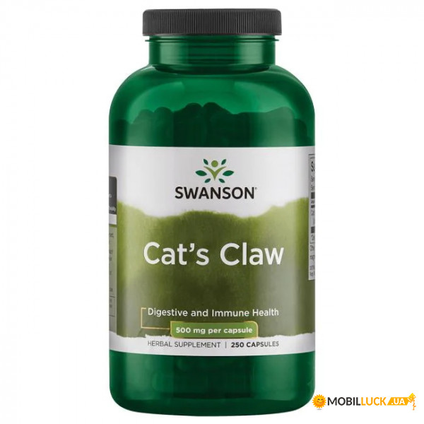    Swanson Cats Claw 500 mg 250  