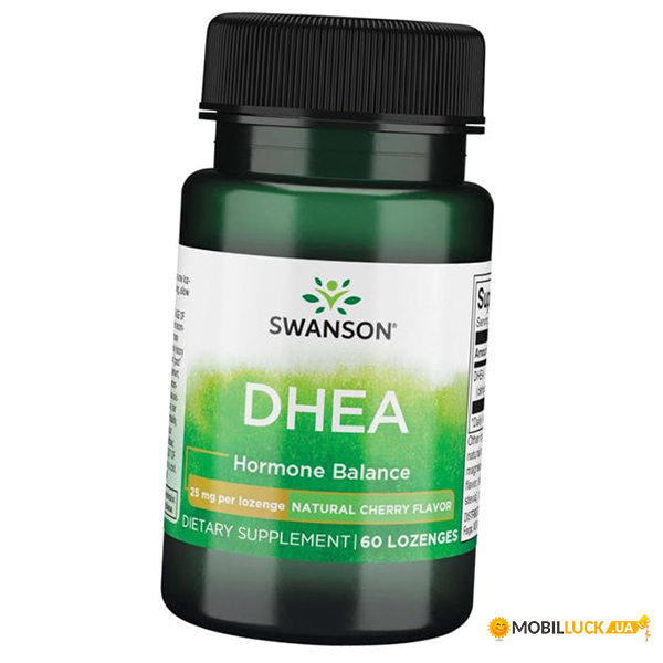   Swanson DHEA 25 Lozenges 60 (72280028)