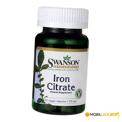 ³ Swanson Iron Citrate 60  (36280032)