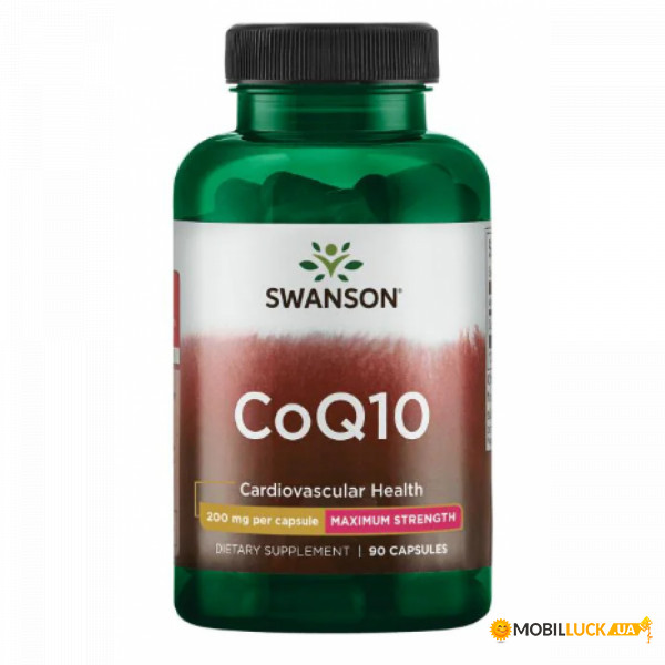  Swanson CoQ10 200mg 90 