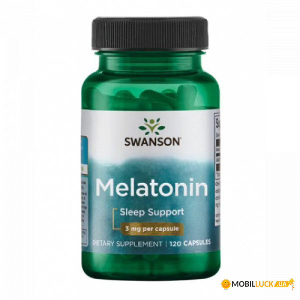  Swanson Melatonin 3 mg 120 caps