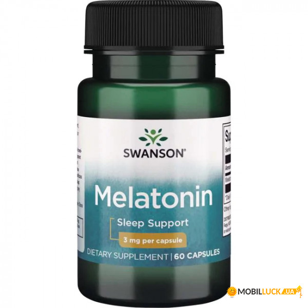    Swanson Melatonin 3 mg 60  