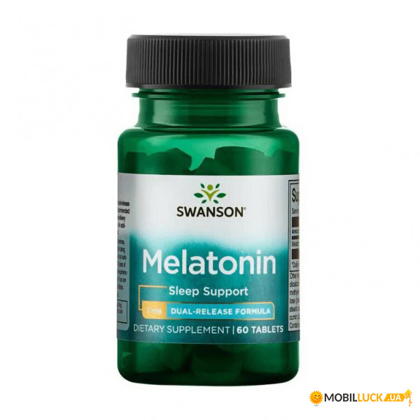  Swanson Melatonin 3 mg 60 tab