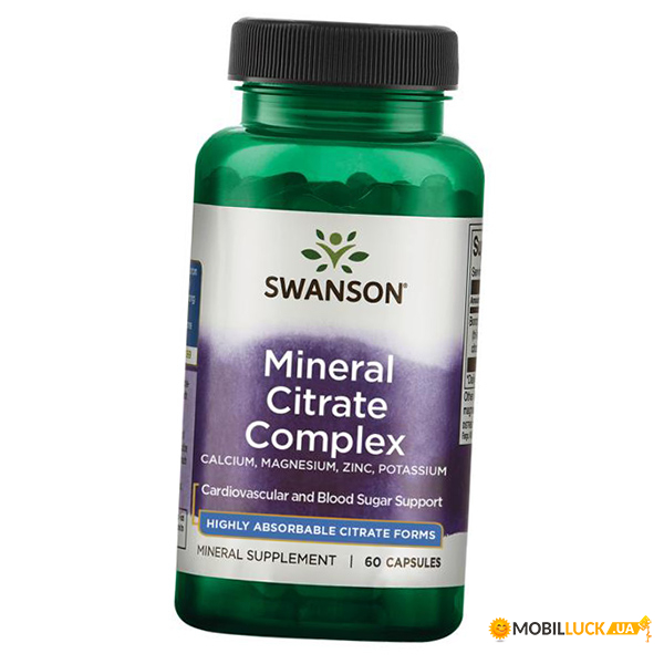   Swanson Mineral Citrate Complex 60 (36280089)