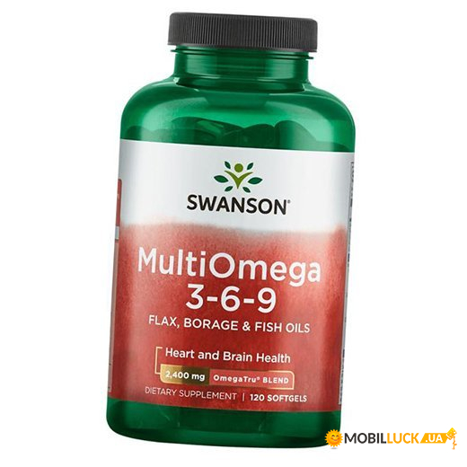  Swanson Multi Omega 3-6-9 120 (67280005)