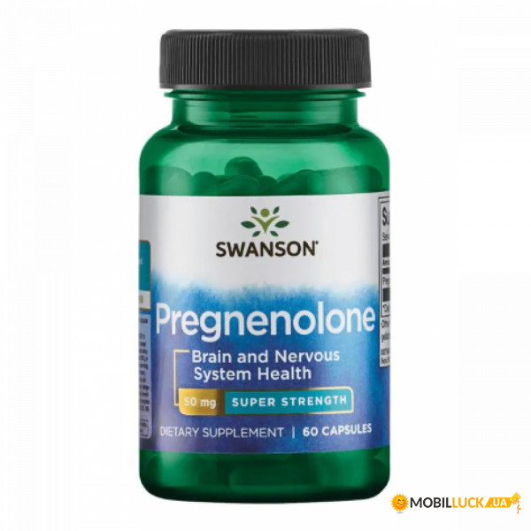  Swanson Pregnenolone 50 mg 60 