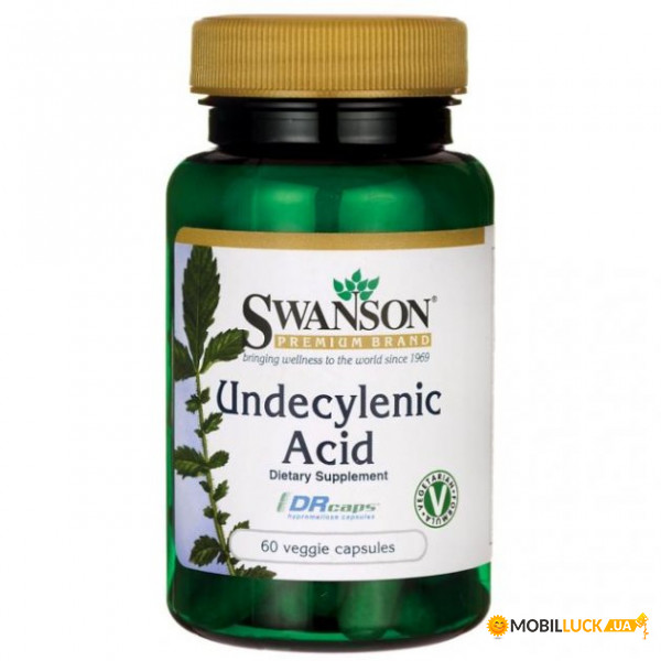   Swanson (Undecylenic Acid) 60 