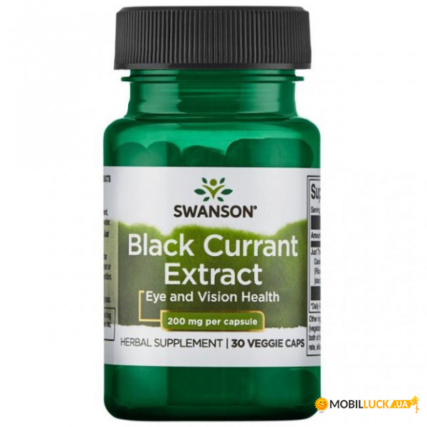    Swanson (Black Currant Extract) 200  30 