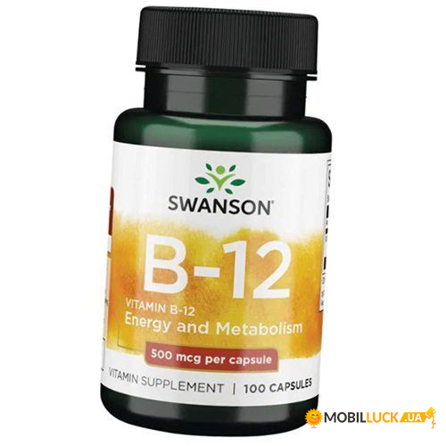  12  Swanson Vitamin B-12 500 250 (36280065)