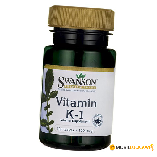  Swanson Vitamin K-1 100 100  (36280034)