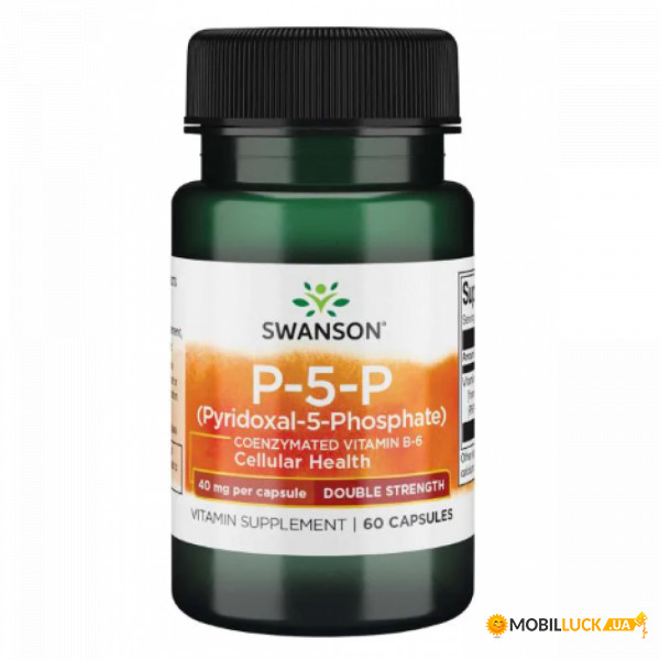  Swanson P-5-P 40 mg 60 