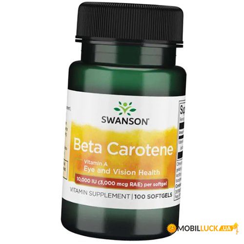  Swanson Beta-Carotene 10000 100 (36280053)