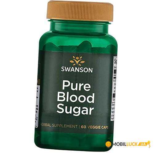  Swanson Pure Blood Sugar 60 (71091004)