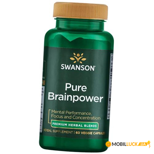  Swanson Pure Brainpower 60 (71280027)