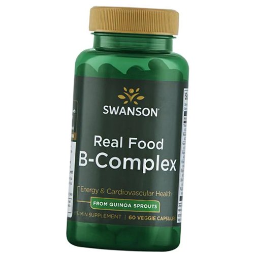  Swanson Real Food B-Complex 60 (36280050)