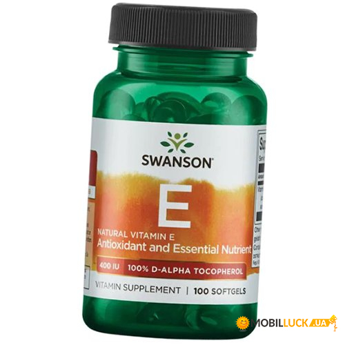  Swanson Vitamin E 400 100 (36280067)