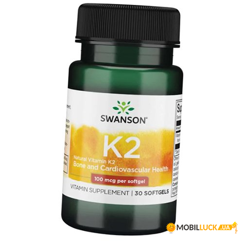  Swanson Vitamin K-2 100 30 (36280060)