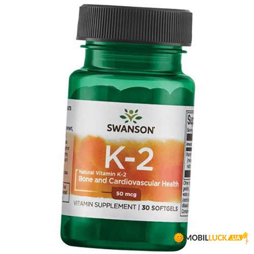  Swanson Vitamin K-2 50 30 (36280061)