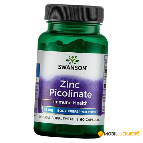  Swanson Zinc Picolinate 60 (36280044)