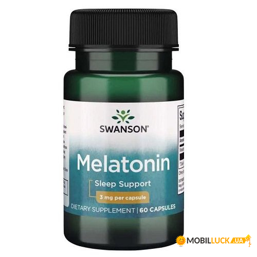    Swanson  Melatonin 3mg 60caps