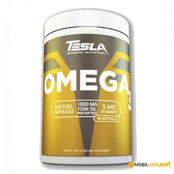 ³ Tesla Omega 3 120 soft gel