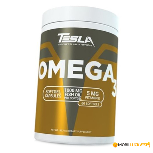  3   Tesla Nutrition Omega 3 60 (67580001)