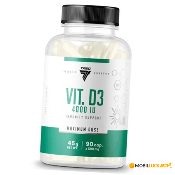  3 Trec Nutrition Vit. D3 4000 90 (36101037)